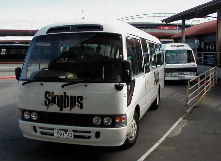 Skybus Toyota Coaster 3